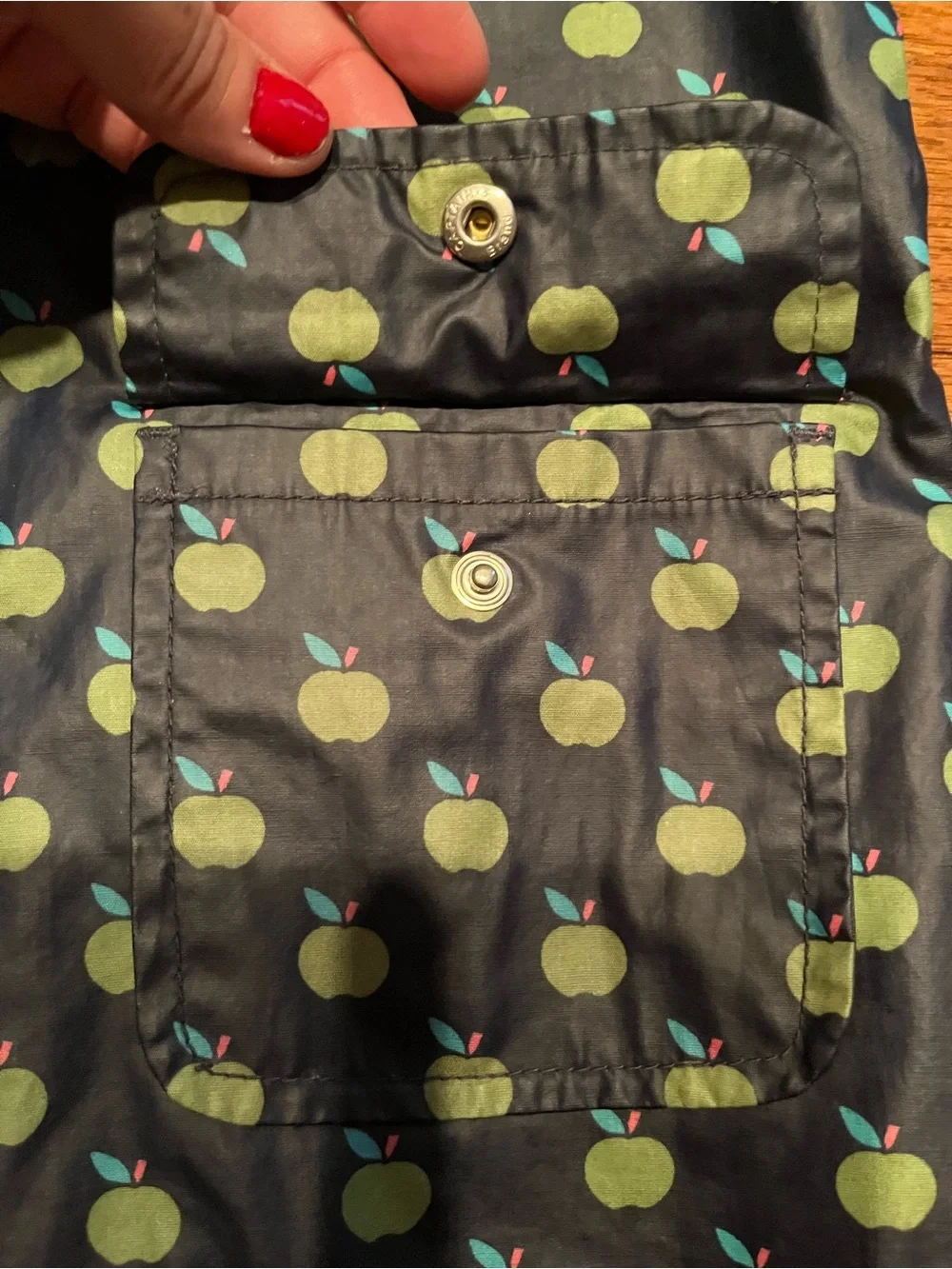 GAP Girls Green Apple Raincoat Size 4